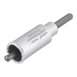 Corona De Perforación Recubierta De Carburo De Tungsteno, Con Adaptador, Ø33 X 55 Mm
