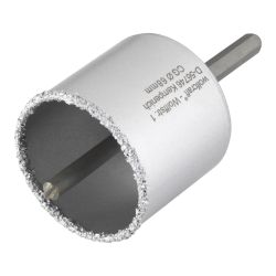 Corona De Perforación Recubierta De Carburo De Tungsteno, Con Adaptador, Ø68 X 55 Mm