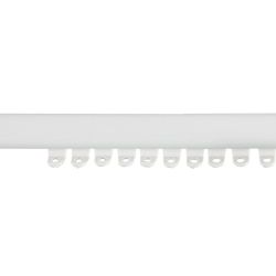 Corredera Para Riel Reforzado Blanco, 20 Uds