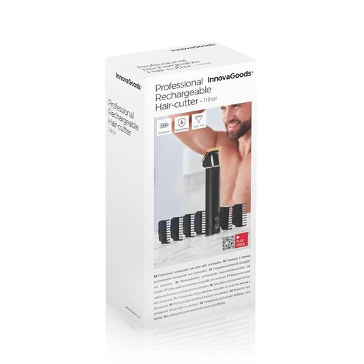 Corta Cabellos Profesional Recargable Con Accesorios V0103734 Innovagoods