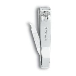 Cortauñas Con Lima Cromado 8 Cm