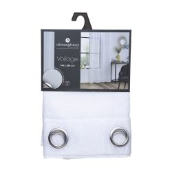 Cortina Modelo Tropical Blanco 140 X 240 Cm