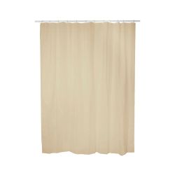 Cortina De Baño Basic Beige 140 X 180 Cm