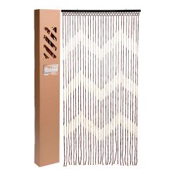 Cortina Para Puerta De Bambú, Modelo Variados, 90 X 180 Cm