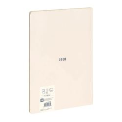 Cuaderno A4  Cuadriculado Encolado Beige