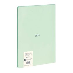 Cuaderno A4  Cuadriculado Encolado Verde