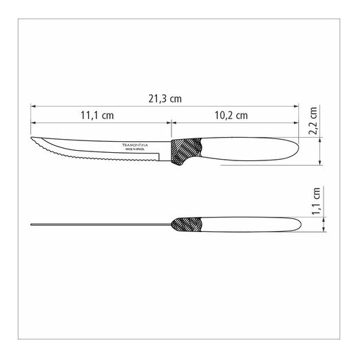 Cubertería 30 Piezas Negro