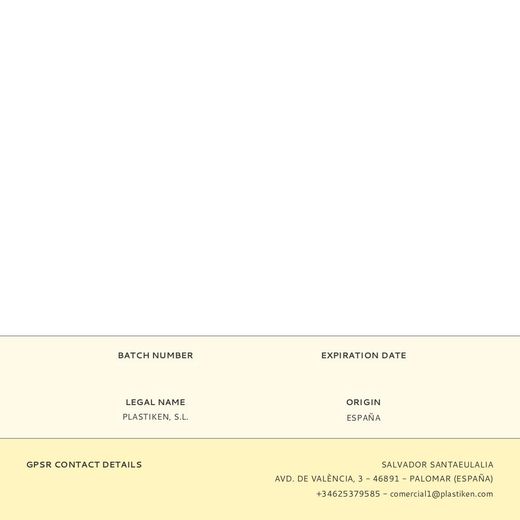 Cubitera De Goma Color Ecru