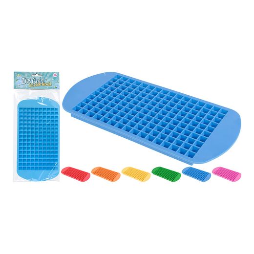 Cubitera Especial Para Picar Hielo Colores Surtidos 160 Cubitos