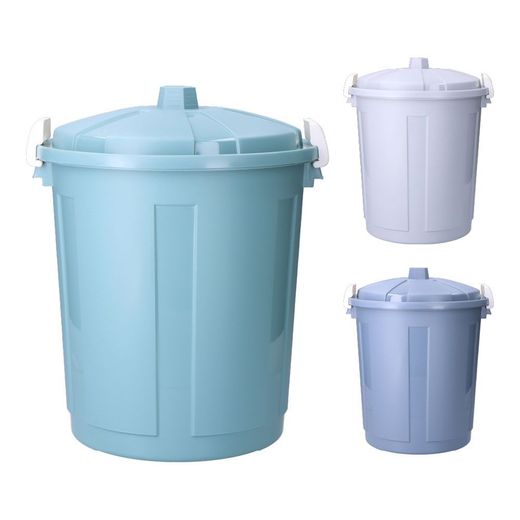 Cubo Con Tapadera Hermética Colores Surtidos Ø29 X 34 Cm 21 L