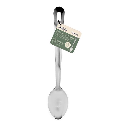 Cuchara De Acero Inoxidable, Experto, 31,5 X 6,5 Cm