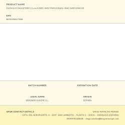 Cuchillo Chuletero Pakka De Acero Inoxidable 11 Cm