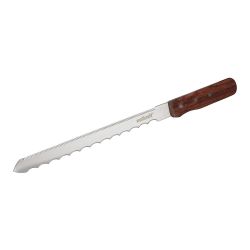 Cuchillo Con Mango De Madera Para Materiales Aislantes Profesional,  275 Mm