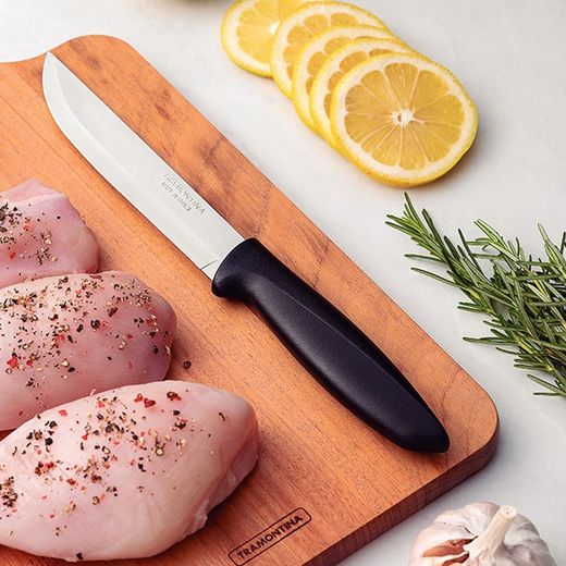 Cuchillo Cocina Plenus Negro 152,4 Mm