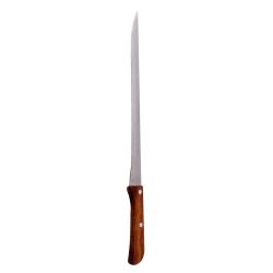 Cuchillo Jamonero Con Mango De Madera 36,5 Cm
