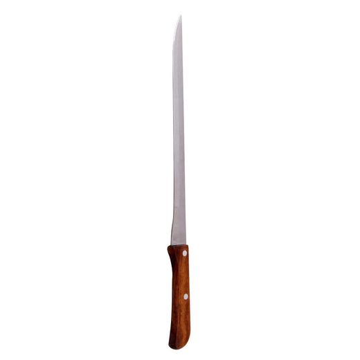 Cuchillo Jamonero Con Mango De Madera 36,5 Cm