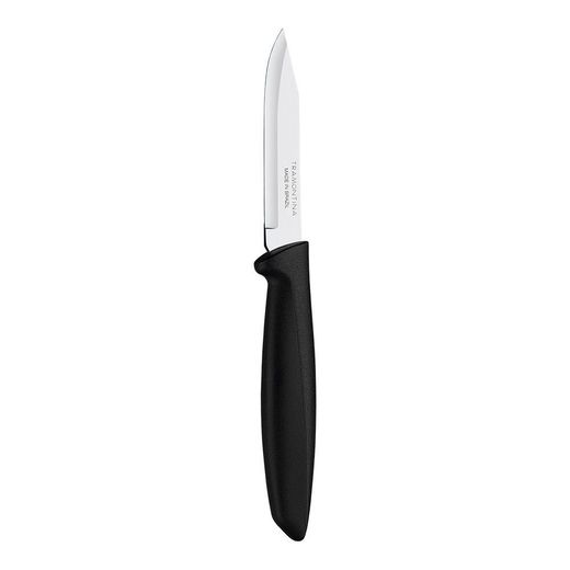 Cuchillo Para Legumbres Y Frutas Plenus Negro 7,7 Cm Blister