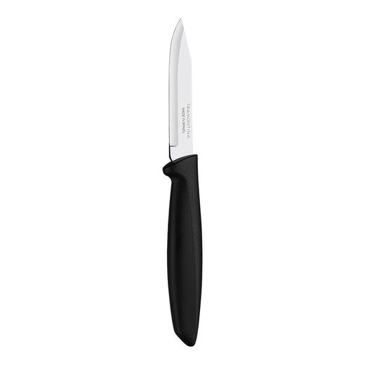 Cuchillo Para Legumbres Y Frutas Plenus Negro 7,7 Cm Blister