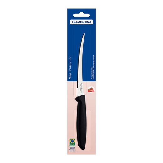 Cuchillo Para Tomates Plenus Negro 12,2 Cm