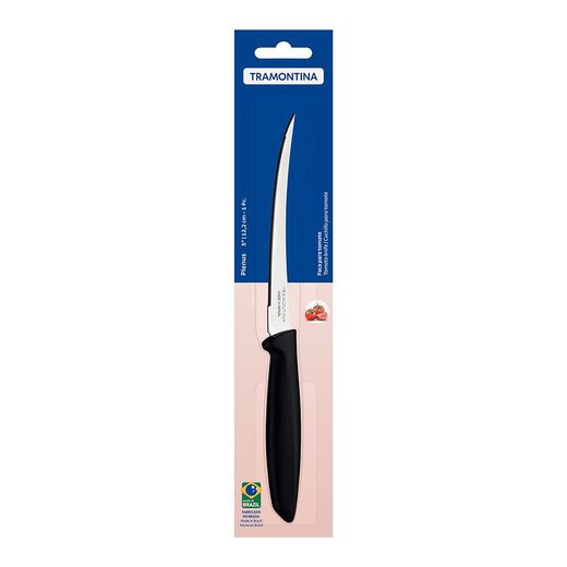 Cuchillo Para Tomates Plenus Negro 12,2 Cm
