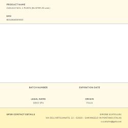 Cuelga Facil 1 Punta (Blister 20 Unid.)