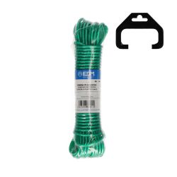 Cuerda Plástico Verde Revestido Pvc Tendedero 25 M