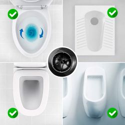 Desatascador De Aire Comprimido De Alta Presión Con 7 Accesorios