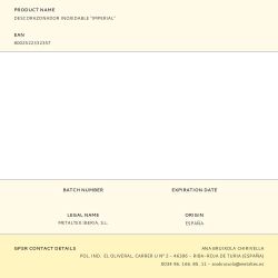 Descorazonador Inoxidable Imperial