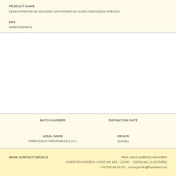 Desescamador De Pescado Con Mango De Acero Inoxidable