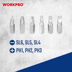 Destornillador De Carraca, Cabeza Articulada, 7 En 1, 140 X 35 X 34 Mm