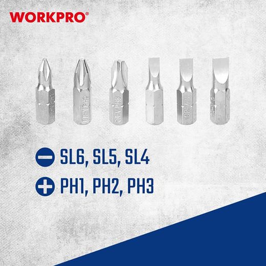Destornillador De Carraca, Cabeza Articulada, 7 En 1, 140 X 35 X 34 Mm