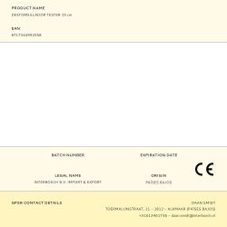 Destornillador Tester 19 Cm