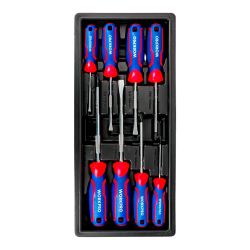 Destornilladores De 75/100/150 Mm, Juego 8 Piezas