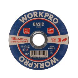 Disco De Corte Metal E Inox T41, Basic, Ø115 X 1,0 X 22,2 Mm