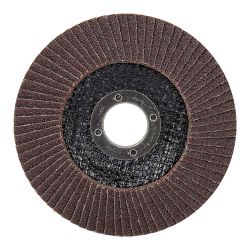 Disco De Láminas Plano De Óxido De Aluminio T27, Ø115 X 22 Mm, Grano 80