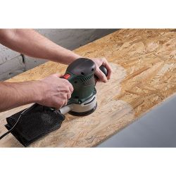 Disco De Lijar Multiorificio Para Lijadora Excéntrica, Ø125 Mm, Grano 80