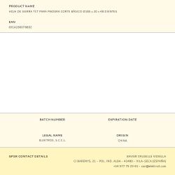 Disco De Sierra Circular Tct Para Madera, Basic, Ø185 X 20 Mm X 48 Dientes