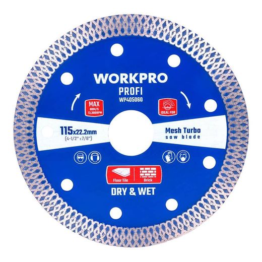 Disco Diamantado Continuo Mesh Turbo Profi Ø115 X 22,2 Mm