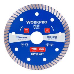 Disco Diamantado Continuo Thin Turbo Profi Ø115 X 10 X 22,2 Mm