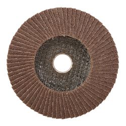 Disco Láminas Plano Óxido De Aluminio T27, Ø100 X 16 Mm, Grano 120