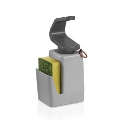 Dispensador Soap-Tex Con Estropajero 11 X 8 X 22 Cm