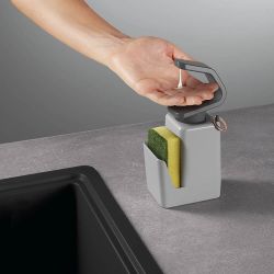 Dispensador Soap-Tex Con Estropajero 11 X 8 X 22 Cm