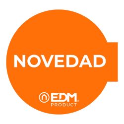 Display Promoción Módulo Castellano "Novedad" Edm Ø 20Cm. Contiene Soporte Adhesivo 02942.