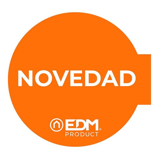 Display Promoción Módulo Castellano "Novedad" Edm Ø 20Cm. Contiene Soporte Adhesivo 02942.