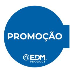 Display Promoción Módulo Portugués "Promoção" Edm Ø 20Cm. Contiene Soporte Adhesivo 02942.