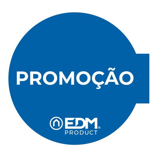 Display Promoción Módulo Portugués "Promoção" Edm Ø 20Cm. Contiene Soporte Adhesivo 02942.