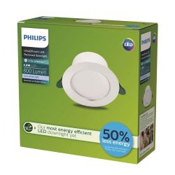 Downlight Diamond Cut Ultra Efficient 4,8 W 4000 K 800 Im Ø14,5 X 4,95 Cm