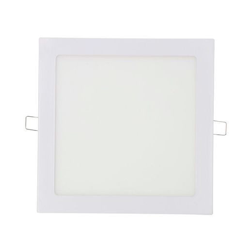 Downlight Led Empotrable Cuadrado 20 W Luz Día 4000 K 1500 Lm Color Blanco 22 X 22 Cm