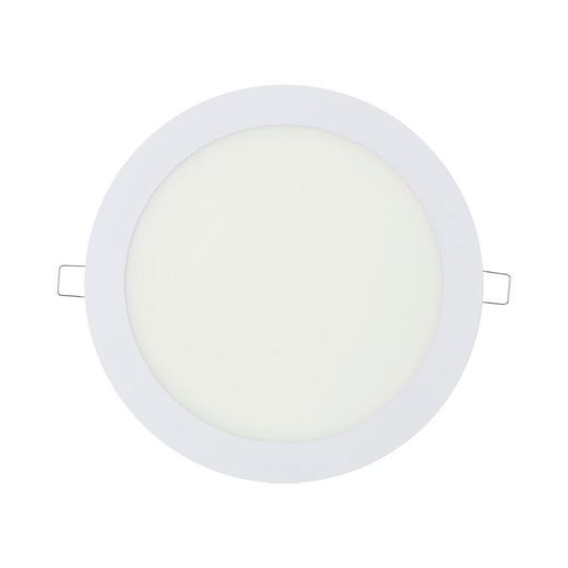 Downlight Led Empotrable Redondo 20 W Luz Día 4000 K 1500 Lm Blanco Ø22,5 Cm