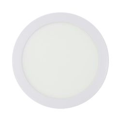 Downlight Led Superficie Redondo Blanco 20 W 1500 Lm 4000 K Luz Dia Ø 22 X 3 Cm